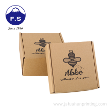 Durable kraft brown mailer packaging eco friendly boxes